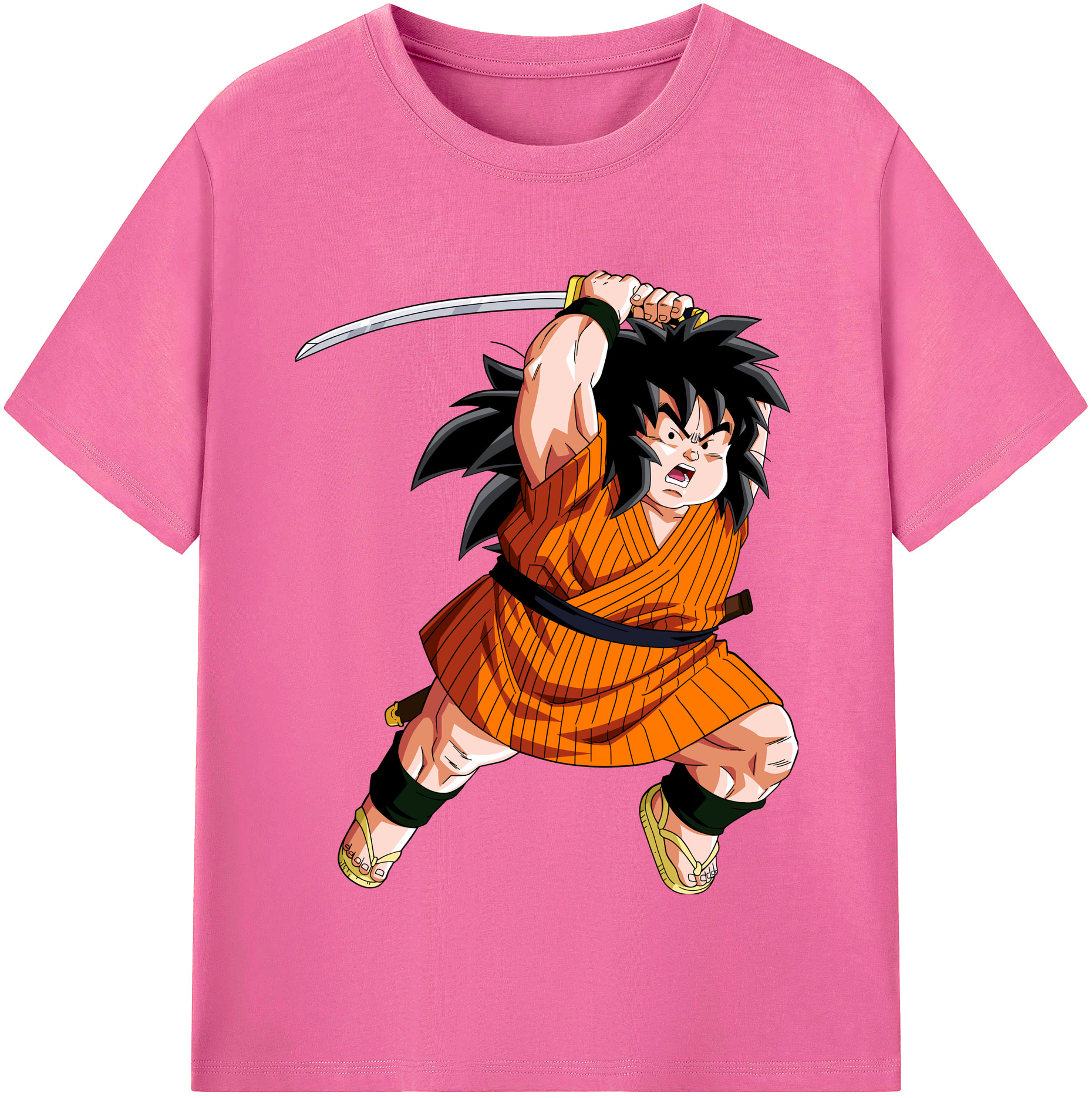 （画像用） ドラゴンボール やじろべえ DRAGON BALL Yajirobe レディースカジュアルプリントTシャツ（綿100％）